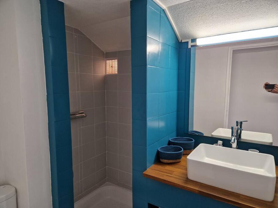 Joli Duplex 6 Pers. Avec Piscine Apartment Le Diamant Luaran gambar